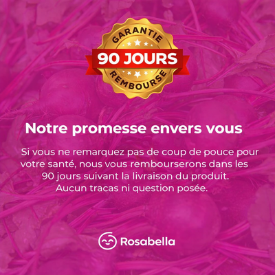 Gélules de betterave Rosabella pour soutenir la circulation et la vitalité*