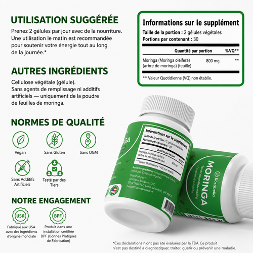 Rosabella Moringa – Restaure ton équilibre naturellement