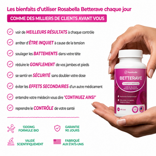 Gélules de betterave Rosabella