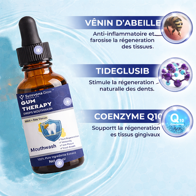 Sylvona Glow™ dissout le tartre et reconstruit vos gencives sans chirurgie