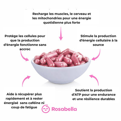 Gélules de betterave Rosabella pour soutenir la circulation et la vitalité*