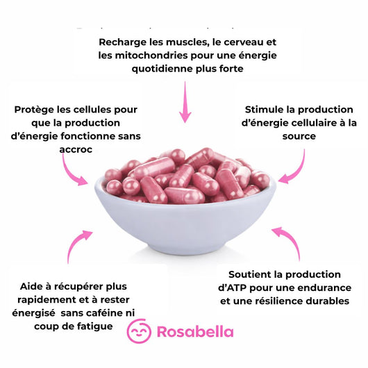 Gélules de betterave Rosabella pour soutenir la circulation et la vitalité*